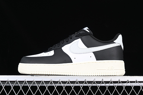 Nike Air Force 1 07 Low White Black Grey Shoes