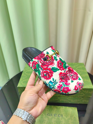 Sapatos de chinelos Gucci Gucci Slipper Shoes