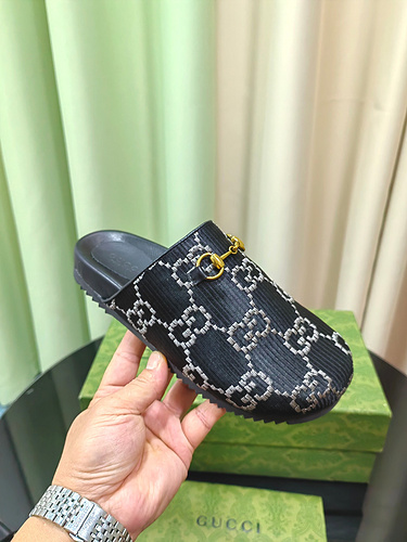 Sapatos de chinelos Gucci Gucci Slipper Shoes