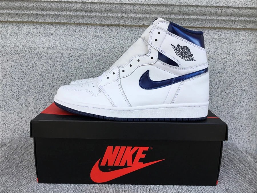 Air Jordan 1 High 0G Metallic Navy