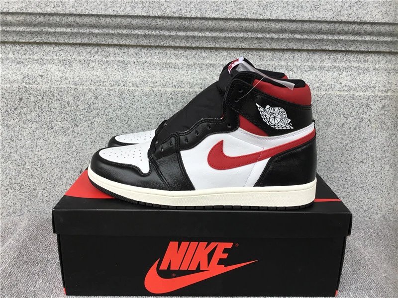 Air Jordan 1 High Black Gym Red